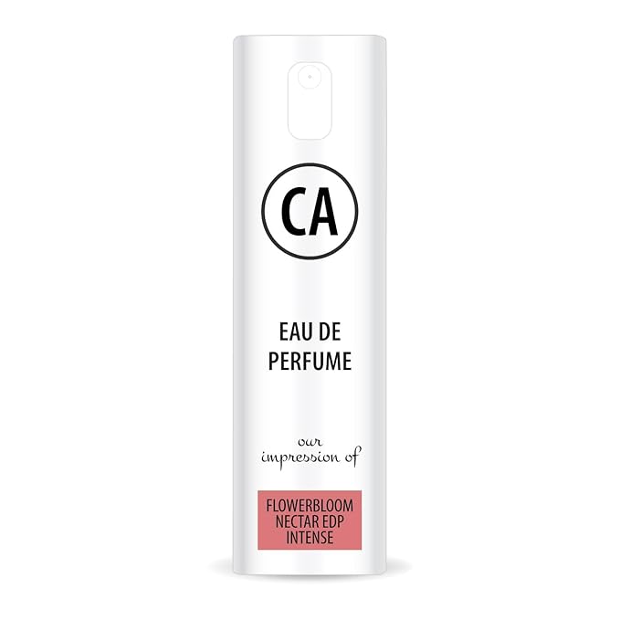 CA Perfume Impression of Flowerbloom Nectar Edp Intense for Women Eau De Parfum Amber Floral Scent Long Lasting Perfumes for Women Travel Size TSA Ready for Day and Night Wear 0.33 Fl Oz 10ml