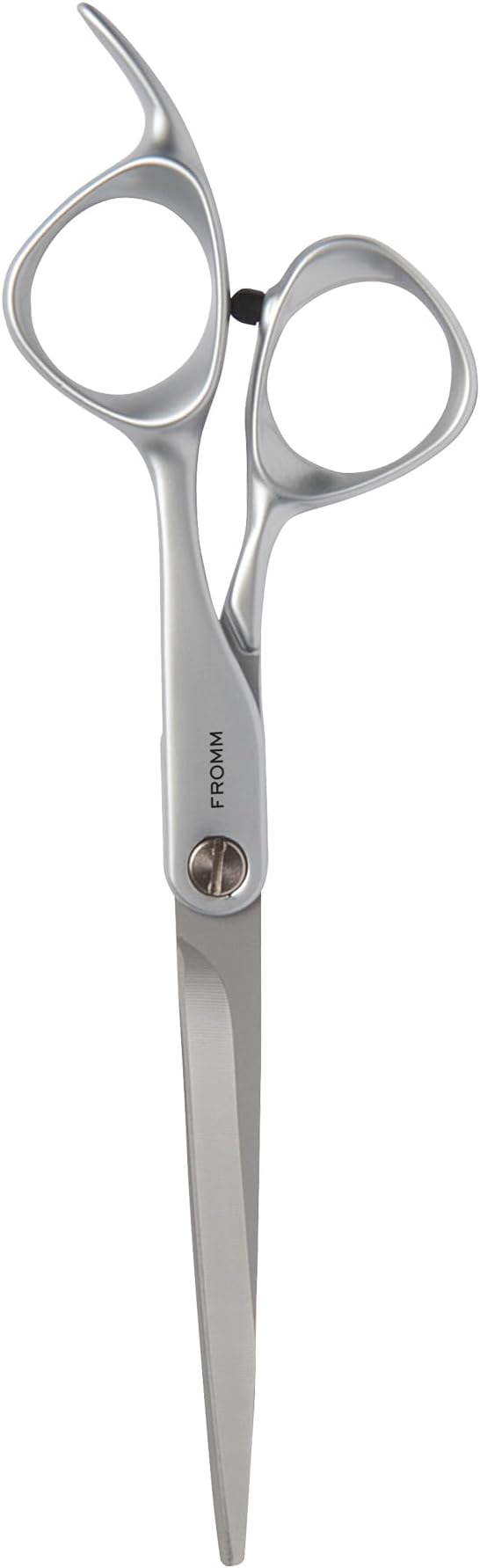Fromm Transform 6.25" Extra Smooth Hair Cutting Shears for Wet and Dry Hair, Polished Silver Japanese Steel Scissors with Beveled Blade