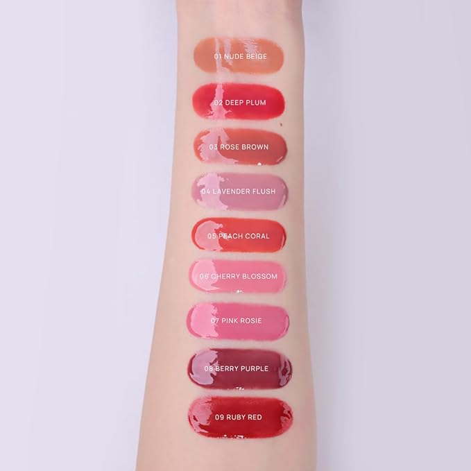 House of Hur Moist Ampoule Blusher with 50% Moisture Essence | Hydrating & Long-Lasting Blush | 0.67 fl.oz (9 Shades) (Peach Coral)