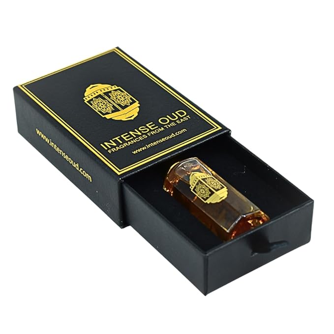 INTENSE OUD Poison Girl Arabian Perfume Oil for Women, Long Lasting Alcohol-Free Concentrated Fragrance, 12ml (0.40 oz) in Black Gift Box, Orange & Vanilla Notes