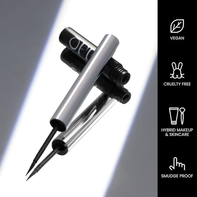 OFIR Brow Tonic Serum Browliner | Cruelty-Free Hybrid Makeup & Skincare | Smudge-Proof Matte Finish with Hyaluronic Acid & Plant Extracts | Strengthening Brow Serum | Cacao - Dark Brown, 0.057 Oz