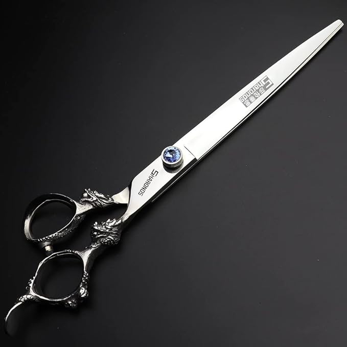6/7/7.5/8/9-inch professional hair clipper set, stainless steel sharp hair clippers, hairdresser specific scissors (9 in cutting scissors)