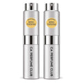 CA Perfume Impression of Neroli Portofilia for Women and Men Citrus Aromatic Scent Long Lasting Unisex Fragrance Eau De Parfum Travel Size Refillable Atomizer Spray 0.27 Fl Oz 8ml (Set of 2)
