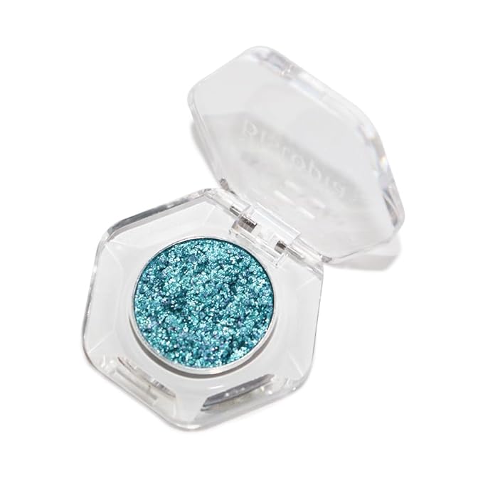 Chameleon Eyeshadow Collection, 14 Shades, Glitter Pressed Powder, Iridescent Shimmer Colors. (Stellar)
