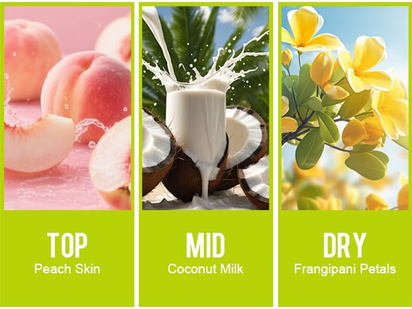 Perfume - No.11，Body Spray For Women（Eau De Perfum） Hair & Body Fragrance Mist（Peach Skin +Coconut Milk +Frangipani Petals） Perfumes For Women（3 fl oz）