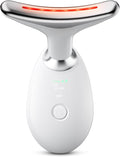 Face Neck Tool for Skin Care, Electric Neck Face Lifting Device for Wrinkle Removal (White)