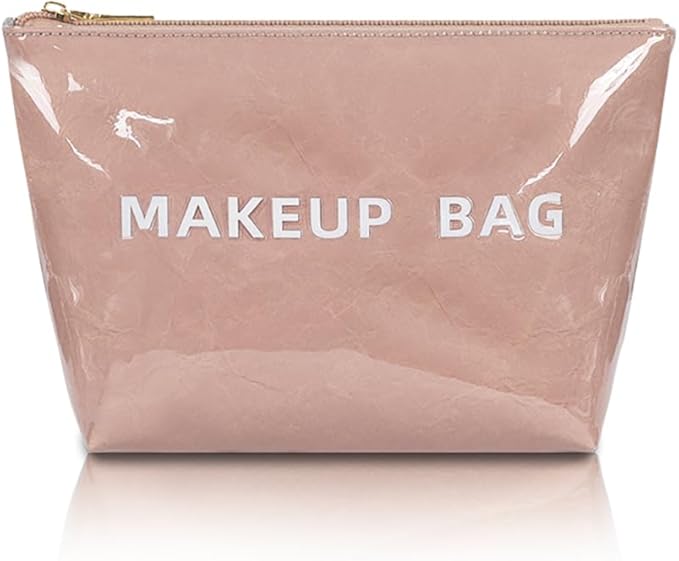 Makeup Bag for Women, Portable Waterproof Cute Cosmetic Bags, Skincare Makeup Case Pouch with Zipper for Daily Use, Travel