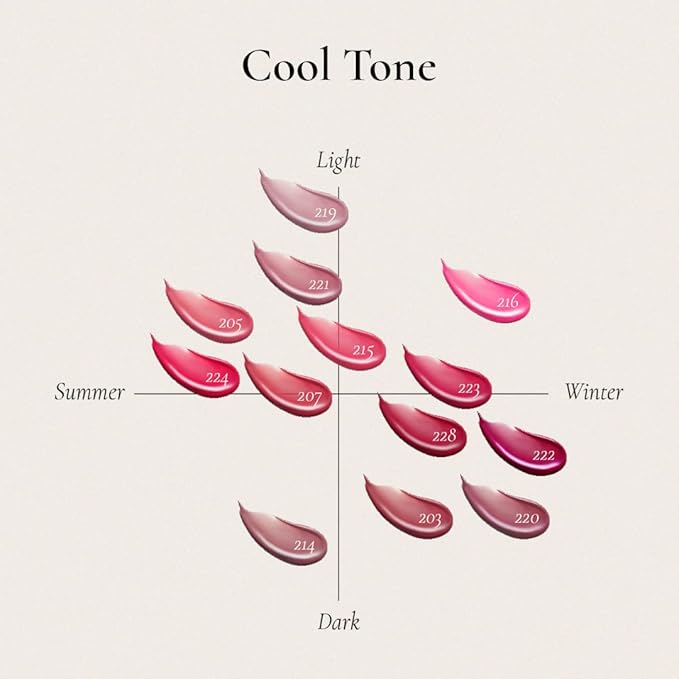 DINTO Blur-Glowy Lip Tint (221 Tēmet Nōsce)