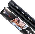 RockRose 15% Premium Carbon Car Window Tint Film 24 in x 100FT 2PLY Charcoal Privacy Film UV, Heat Blocking Tint for Car or Home Adhesive Film Easy Shrink, Plotter Friendly Pro Grade