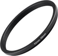 62mm to 58mm Step Up Ring Filter Adapter Black Metal Step up Adapter Rings by Unknown