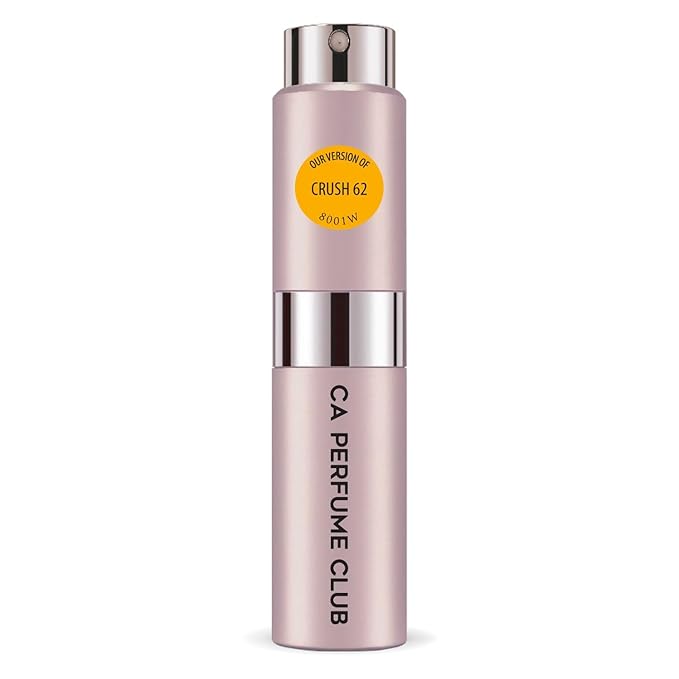 CA Perfume Impression of Crush 62 for Women Vanilla Scent Long Lasting Perfumes for Women Eau De Parfum Travel Size Refillable Atomizer Spray 0.27 Fl Oz 8ml
