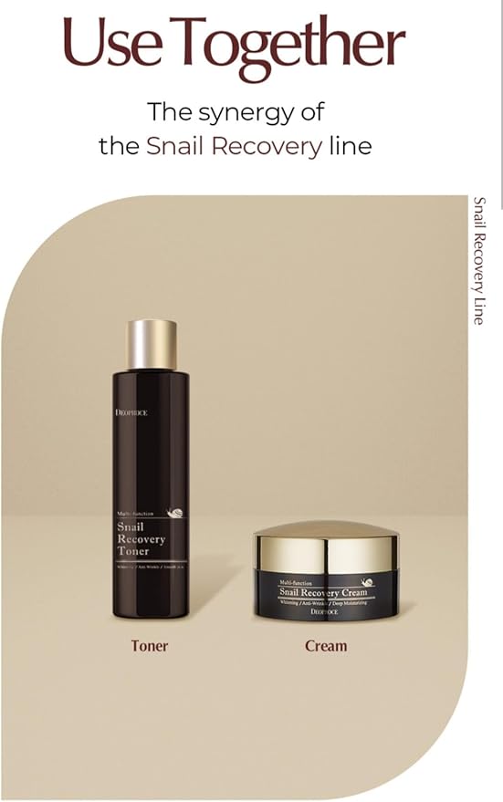 DEOPROCE Multi-Function Snail Recovery Toner (210ml) Hydrate, Repair & Glow!
