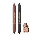 2Pcs Perfect Color Duo-Shadow Liner 2-in-1 Eyeliner & Eyeshadow, Effortless Smoky or Natural Eye Makeup, Waterproof & Smudge-Proof Shadow Liner Duo (B)