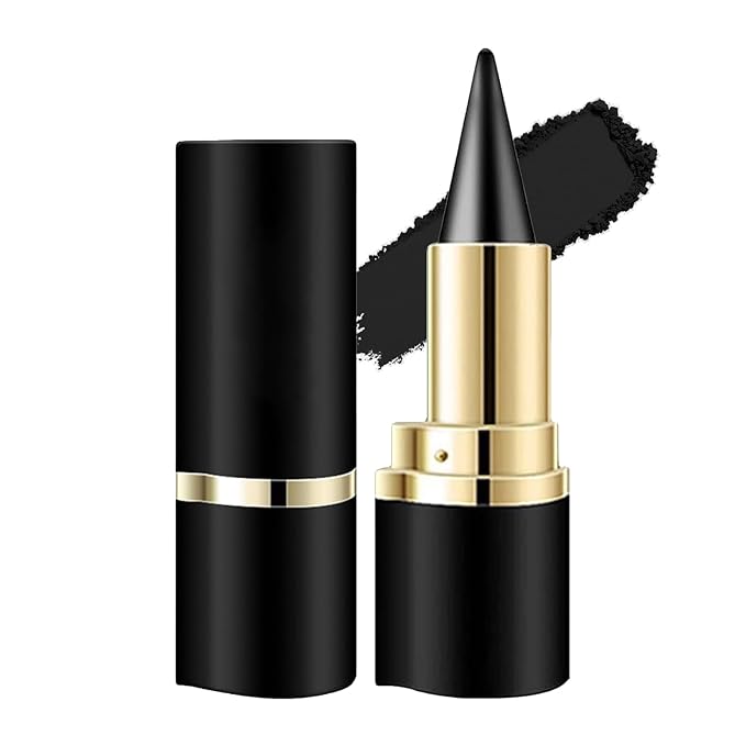 EverGlider Black Gel Eyeliner Pencil, Waterproof Long-Lasting Natural Cream Eyeliner for Smooth Precise Lines, Matte Black Eye Liner Crayon for Daily Makeup & Smokey Eye Looks (04# Black)