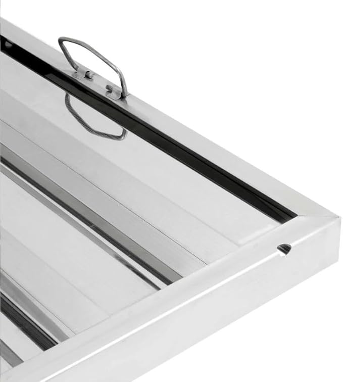 Soro Essentials- 20" W x 20" H Stainless Steel Commercial Kitchen Hood Filter - Image 5