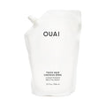 OUAI Thick Hair Conditioner Refill - Moisturizing Conditioner for Dry, Frizzy Hair - Keratin, Marshmallow Root, Shea Butter and Avocado Oil - Paraben, Phthalate & Sulfate Free (32 Oz)
