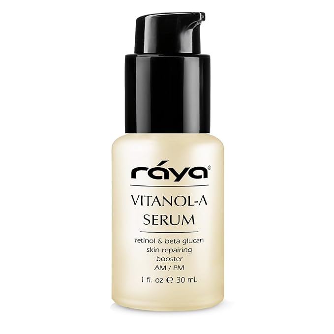 RAYA Vitanol - A (501) Serum for Face | Vitamin-A & Vitamin C Serum | Anti-Aging, Antioxidant Face | Skin Care for Oily Skin | Smoothing, Refining & Skin lightening