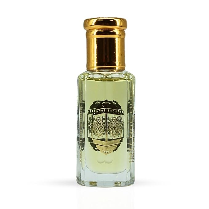 INTENSE OUD Attar Al Wardat Long Lasting Arabian Perfume Oils for Women 12ML (0.40 OZ) Fragrance Oil with Fresh Rose, Bright Bergamot & Woody Finish - Concentrated Perfume Oil in Black Gift Box