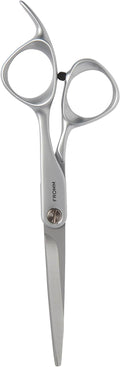 Fromm Transform 5.75" Extra Smooth Hair Cutting Shears for Wet and Dry Hair, Polished Silver Japanese Steel Scissors with Beveled Blade