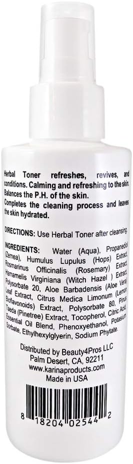 Karina Herbal Toner 6 Ounces