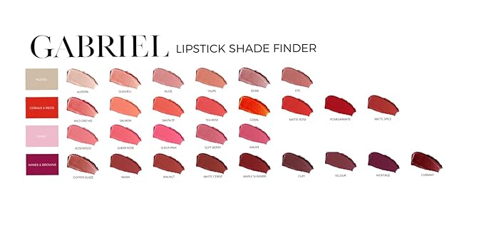 Gabriel Cosmetics Lipstick (Santa Fe- Pink Orange/Warm Crème)