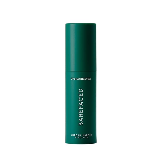Barefaced Overachiever 1 Fl Oz – 10-in-1 Skin Booster with Bakuchiol, Resveratrol & Green Tea – Retinol Alternative, Pregnancy-Safe, Hydrates, Minimizes Pores & Fine Lines