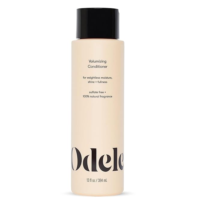 Odele Volumizing Sulfate-Free Conditioner, Adds Moisture, Shine, and Fullness for Straight or Wavy Hair Types, 13 Fl Oz