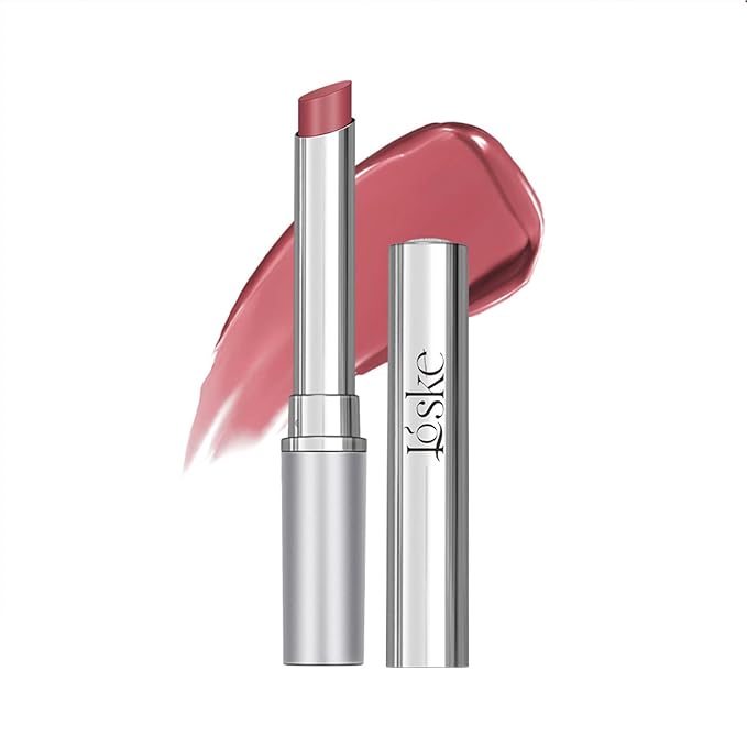 Honey Lipstick, Moisturizing Natural Lip Color, Hydrating Long Lasting Glossy Finish with Honey for Smooth Soft Lips, Smooth Application, Daily Wear (Pink)