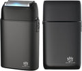 Royal Clips - Fade Kit 2.0 Foil Shaver- Professional Hair Shaver for Men- 3 Blade Design for Close Shave- Cordless & Rechargeable- Holiday Gift for Men, Fathers, Brothers & Barbers -LCD Screen (Black)