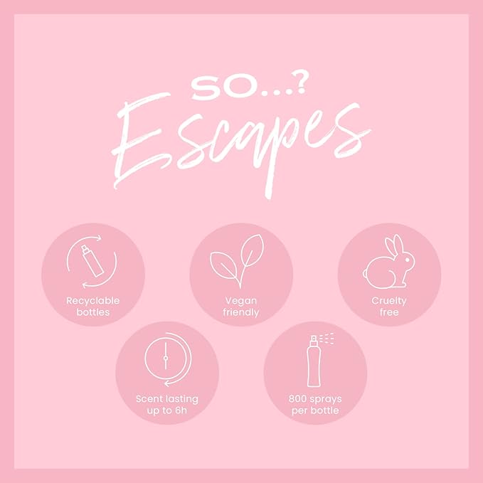 So…? Bondi Beauty Body Mist Fruity Gourmand Scent - Perfume for Women - Jasmine, Vanilla Notes - Gifts - Body Spray for Women - 6.9 oz