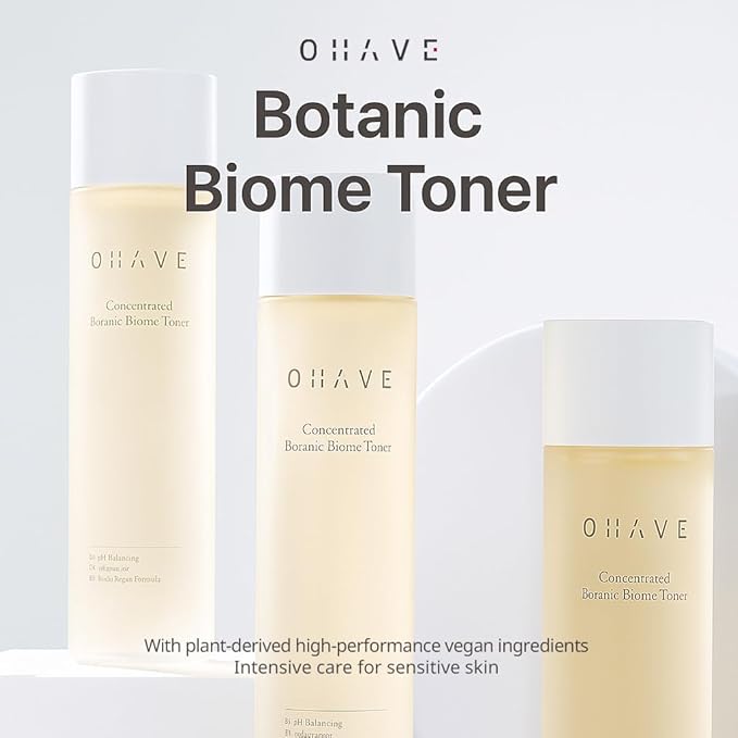OHAVE Hydrating Facial Toner with Botanical Extracts – Soothing, Nourishing, and pH-Balancing – Suitable for All Skin Types, 150ml