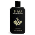 Shield Maximum Strength Body Wash for Back, Chest & Shoulders - Men's 10% Benzoyl Peroxide Body Wash, Clears Breakouts & Acne Scars – Unscented with Niacinamide, Glycolic Acid & Ceramides, 8.5 oz