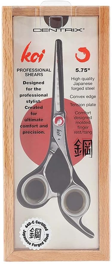 Cricket Centrix Koi 5.75" Shears Professional Stylist Hair Cutting Scissors Japanese Stainless Steel