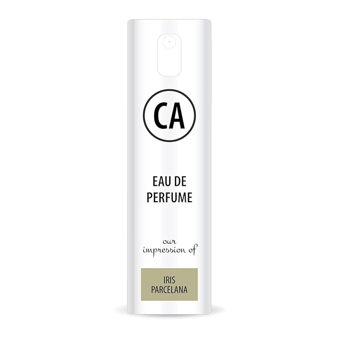 CA Perfume Impression of Iris Porcelana Unisex Eau De Parfum Floral Scent Long Lasting Unisex Fragrance Travel Size TSA Ready for Day and Night Wear 0.33 Fl Oz 10ml