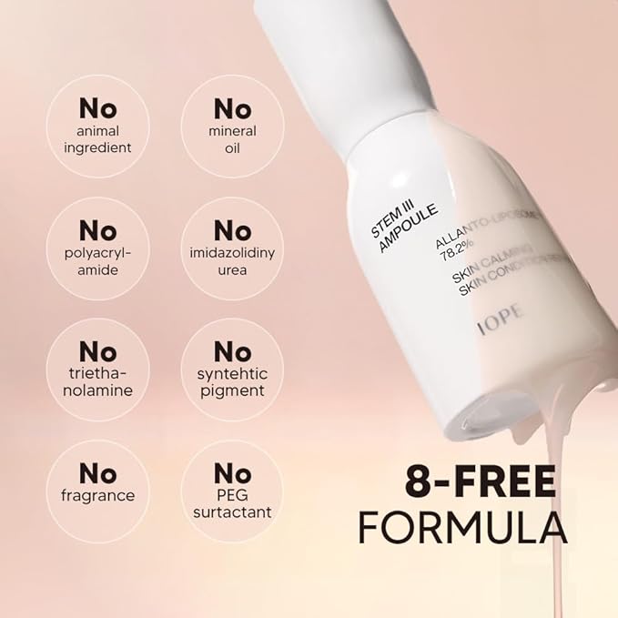 IOPE STEM III Face Serum | Anti-aging Facial Ampoule with Liposome & Niacinamide, Dermatologically Tested for Daily Hydrating and Firming, Fine Lines Wrinkle Care, Korean Skincare, 1.69 Fl Oz