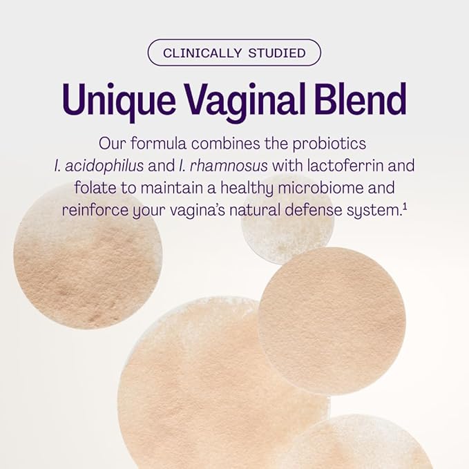 Bonafide Clairvee Vaginal Probiotic for Relief from Odor, Itching & Discharge, 1-Month Supply (15 Capsules)