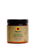 Jamaican Black Castor Oil Coconut Hair Food 4 oz | Seals, Softens, Defines & Promotes Hair Growth | Traditional Handmade Jamaican Black Castor Oil & Coconut |