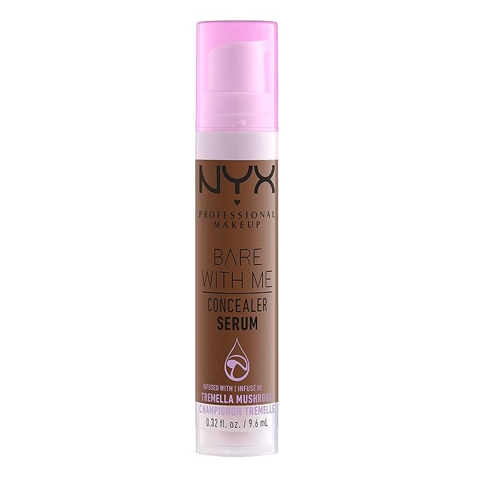 NYX PROFESSIONAL MAKEUP Bare With Me Concealer Serum, Up To 24Hr Hydration - Rich