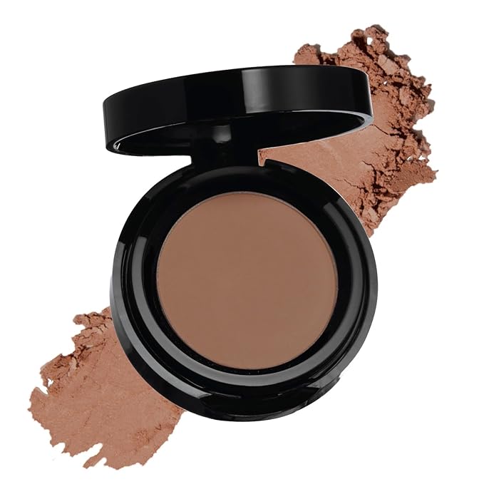 Sandstone Scandinavia Eyeshadow for Sensitive Eyes, Eyeshadow with Long Durability, Allergy Certified, Fragrance-Free and Vegan Eye Make-Up, Hypoallergenic Make-Up (254 Mocha)