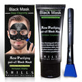 SHILLS Blackhead Remover, Pore Control, Skin Cleansing, Purifying Bamboo Charcoal, Peel Off Face Mask,1 Bottle(1.69 fl. oz)