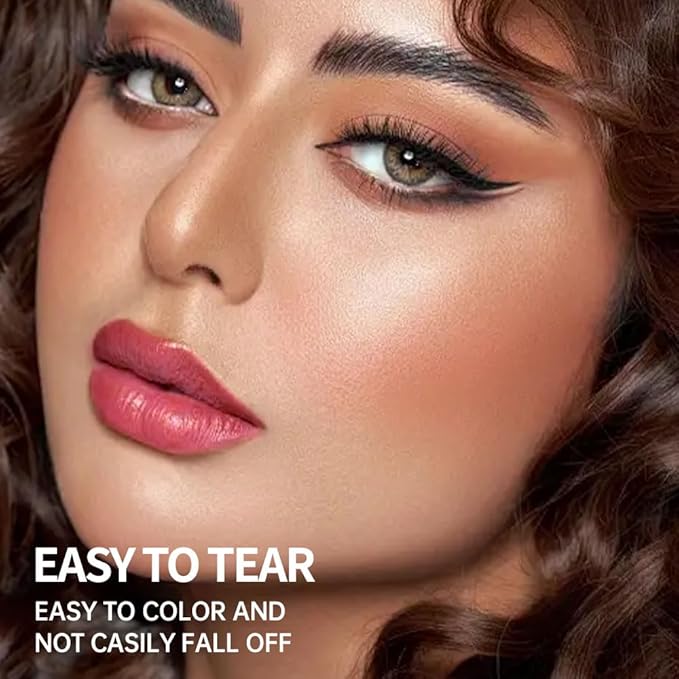 Peel off Lip Stain Masque - Lip Liner Peel Off Lip Stain Tattoo, All Day Peel-Off Lip Tint,Long Lasting Waterproof Transfer-proof Lip Mask Peel Off Lip Gloss,Stay Lip Makeup C03#
