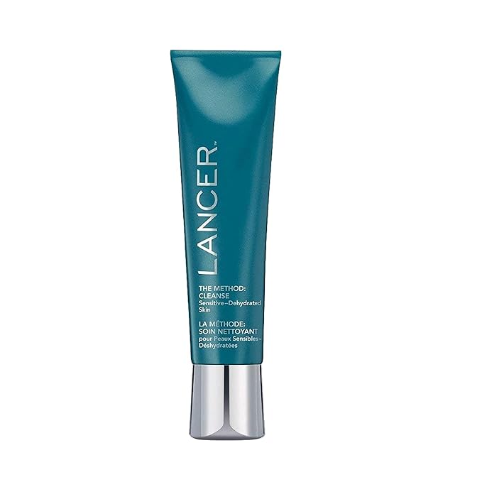 Lancer Skincare The Method: Cleanse Face Cleanser, Daily Face Wash with Salicylic Acid, Sensitive or Dehydrated Skin, 4.05 Fluid Ounces