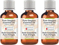 Greenwood Essential Pure Oregano Essential Oil (Origanum vulgare) Steam Distilled (Pack of Three) 100ml X 3 (10.1oz)