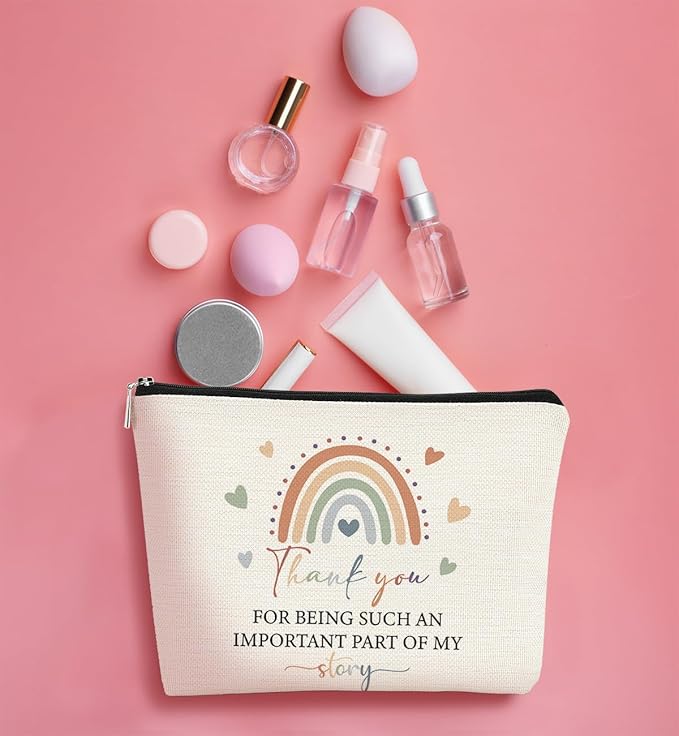 Teacher Gifts for Women,Teacher Appreciation Gifts,Makeup Bag,Cosmetic Bag,Small Makeup Bag,Travel Makeup Bag,Makeup Bag Organizer
