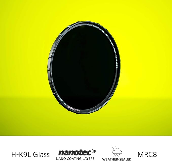 Breakthrough Photography 77mm X2 6-Stop Fixed ND Filter - Image 3