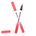 Metallic Neon Liquid Eyeliner, Glitter Neon Colored Eyeliners Pen, High Pigmented, Waterproof Smudge-Proof and Long-Lasting Metallic Eye Makeup for Halloween Christmas,Shimmer Red