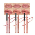 12 Colors Matte Lip Liner Pencil – Long Lasting Waterproof Lip Liner, Smudge Proof Transfer Proof Lip Pencil, High Pigment Lip Makeup for Defining & Filling Lips (A4-set:07+09+10, 3PCS)
