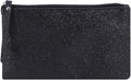 Celestial Glitter Makeup Pouch – Six Stunning Shades - Festive Cosmetic Bag (Twilight Black)