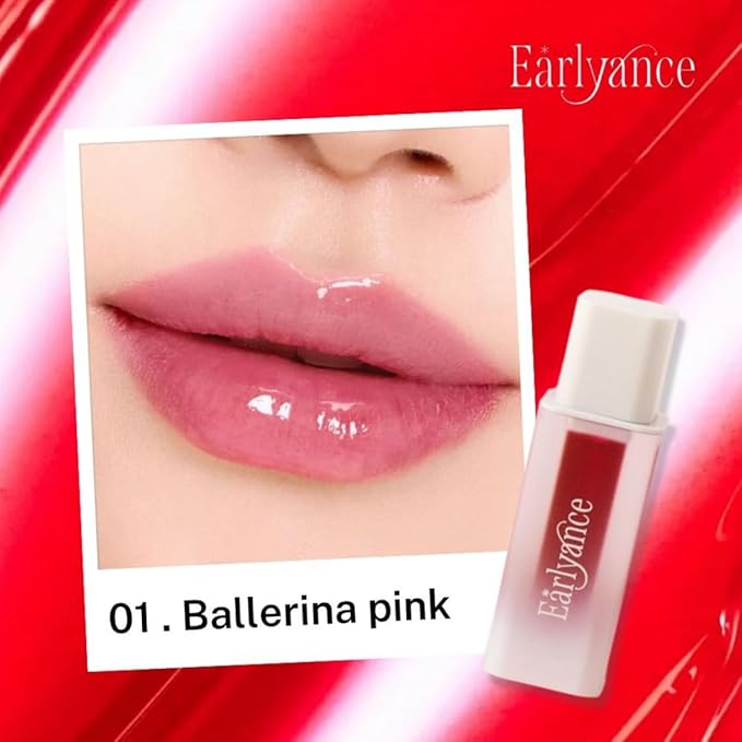 Peel Off Waterproof Lip Tattoo 6g - 24h Long Lasting Korean Lip Stain, Transfer Proof Matte Blush Red with plumping effect (Blush Red)