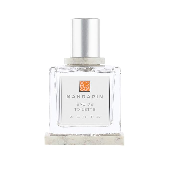 Zents Eau de Parfum (Mandarin) for Women & Men | Long-Lasting Clean Fragrance with Ginger, Mandarin & Cardamom | Citrusy & Spicy Scent | 1.69 oz